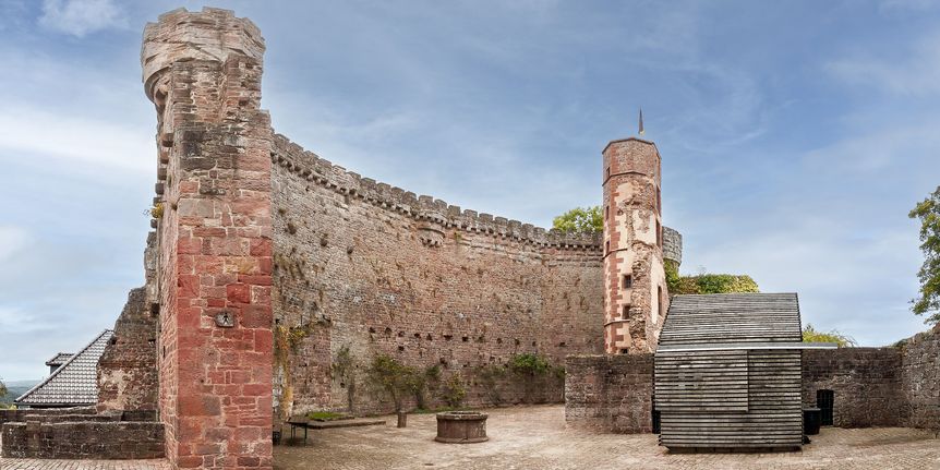 Schildmauer Burgfeste Dilsberg