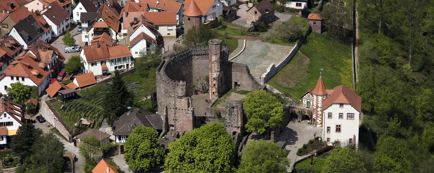 photo: Staatliche Schlösser und Gärten Baden-Württemberg, Achim Mende Dilsberg Fortress Ruins