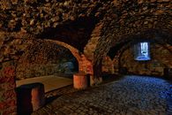 Foto: Staatliche Schlösser und Gärten Baden-Württemberg, Markus Schwerer Hexenkeller Burgfeste Dilsberg