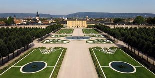 Château et Parc de Schwetzingen, côté jardin