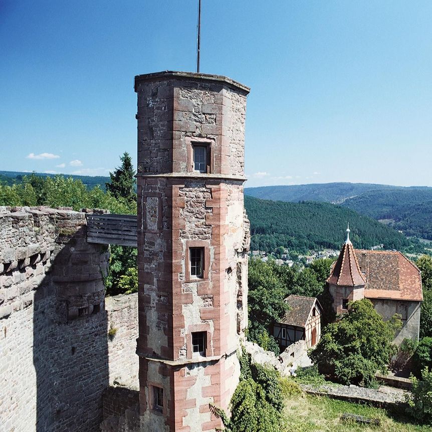 Ruines du château-fort de Dilsberg